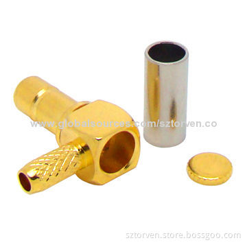 SMB Connector, Jack Right Angle, 75 Ohms Impedance
